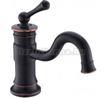 Смеситель Timo Adelia 6061/04F black antique, для раковины