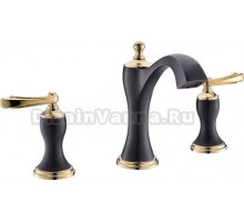 Смеситель Timo Unari 7511/04Y black antique, для раковины