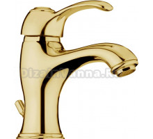 Смеситель Webert Aurora AU830102010 для раковины, золото