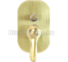 Смеситель Webert Aurora AU860101065 С ВНУТРЕННЕЙ ЧАСТЬЮ, для душа, бронза