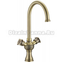 Смеситель Zorg Antic A 2004K-BR для кухонной мойки