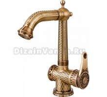 Смеситель Zorg Antic A 412U-BR для раковины