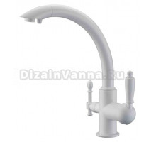 Смеситель Zorg Clean Water ZR 314 YF-33 white для кухонной мойки