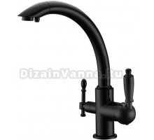 Смеситель Zorg Clean Water ZR 314 YF-33 black для кухонной мойки