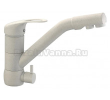 Смеситель Zorg Clean Water ZR 400 KF-12 серый шелк для кухонной мойки