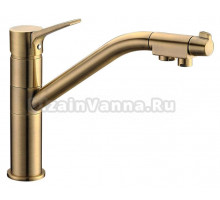 Смеситель Zorg Clean Water ZR 401 KF-BR для кухонной мойки