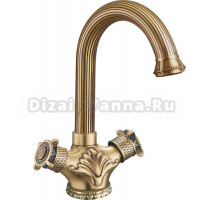 Смеситель Zorg Antic A 2008U-BR для раковины