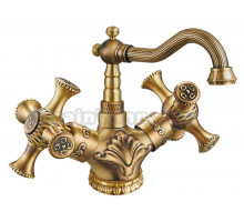 Смеситель Zorg Antic A 7009U-BR для раковины