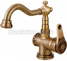 Смеситель Zorg Antic A 413U-BR для раковины