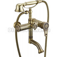 Смеситель Zorg Antic A 400W-BR для ванны с душем