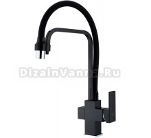 Смеситель Zorg Sanitary ZR 341-6 YF Black для кухонной мойки