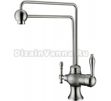 Смеситель Zorg Sanitary ZR 345 YF Steel для кухонной мойки