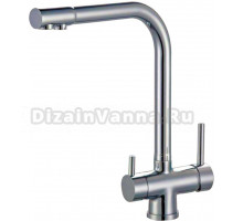 Смеситель Zorg Sanitary ZR 348 YF Nickel для кухонной мойки