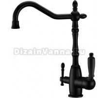 Смеситель Zorg ZR 312 YF-33-black для кухонной мойки