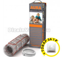 Теплый пол Aura Technology MTA 900-6,0 + терморегулятор
