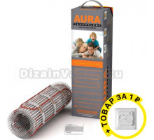 Теплый пол Aura Technology MTA 1800-12,00 + терморегулятор