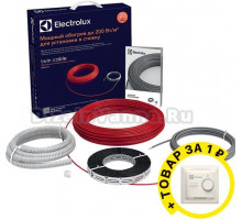 Теплый пол Electrolux Twin Cable ETC 2-17-800 + терморегулятор