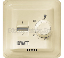 Терморегулятор IQ Watt Thermostat M кремовый