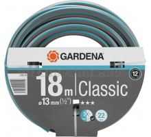Шланг ПВХ Gardena Classic 18001-20 13 мм (бухта: 18 м)