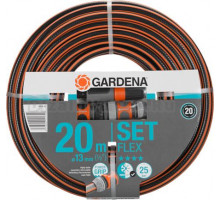 Шланг ПВХ Gardena Flex 18034-20 13 мм (бухта: 20 м) с фитингами и наконечником для полива