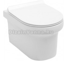 Унитаз подвесной Aquanet Nova-W Rimless Soft Close-SLIMSEAT