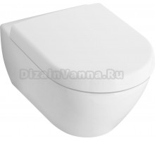 Унитаз подвесной Villeroy & Boch Subway Plus 2.0 5606 10R1 укороченный, alpin