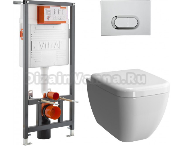 Раковина vitra shift 7075b003 0016 55 см в интерьере