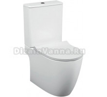 Унитаз-компакт VitrA Sento Open-Back 9830B003-7204 безободковый