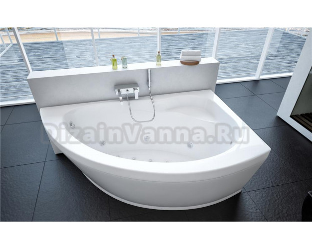 Акриловая ванна Акватек Аякс 2 R с фронтальным экраном dizainvanna.ru
