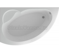 Акриловая ванна Акватек Аякс 2 L, вклеенный каркас