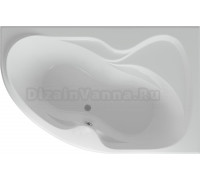 Акриловая ванна Акватек Вега R, с фронтальным экраном