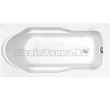 Акриловая ванна Cersanit Santana 140 ультра белый