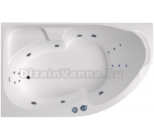 Акриловая ванна Marka One Diana 01ди1710лГМпр Премиум, 170x105 L