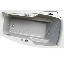 Акриловая ванна Radomir Аризона Специальный Chrome 170x100 правая с фронтальной панелью