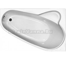 Акриловая ванна Vagnerplast Selena 160 R
