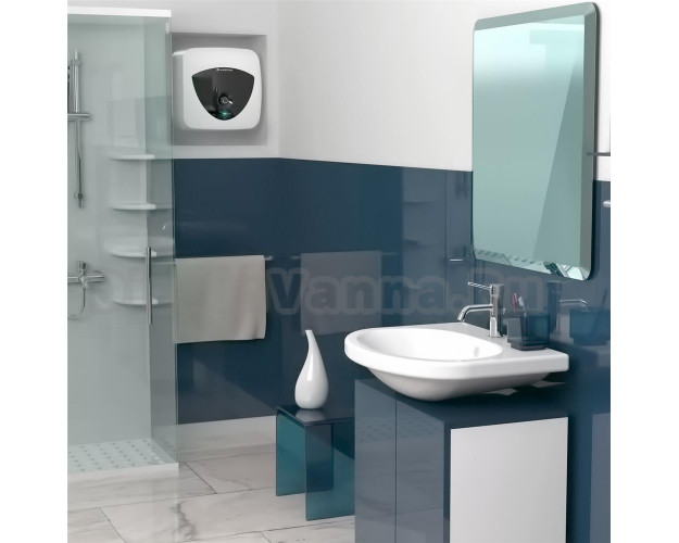 Водонагреватель Ariston ABS Andris Lux 6 OR над раковиной: Купить в  интернет-магазине Дизайн Ванна в Москве