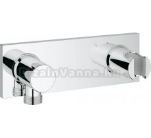 Шланговое подключение Grohe Grohtherm F 27621000 держатель для душа
