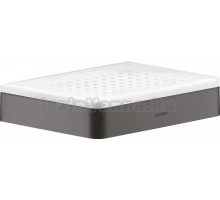 Мыльница Axor 42803340 шлифованный черный