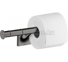 Держатель туалетной бумаги Axor Starck Organic 42736330 двойной, полированный черный хром