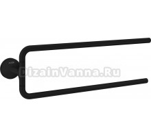 Полотенцедержатель Axor Universal Circular 42822670 черный матовый