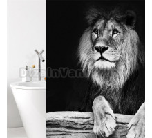 Штора для ванной Bacchetta Lion 180x200