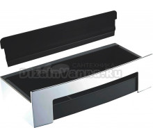 Полка Bemeta Cytro 102208302 для душа, со скребком для зеркала