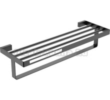 Полка Boheme Q 10947-GM Gun Metal для полотенец Полка Boheme Q 10947-GM Gun Metal для полотенец