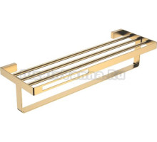 Полка Boheme Q 10947-MG Matt Gold для полотенец Полка Boheme Q 10947-MG Matt Gold для полотенец