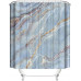 Штора для ванной Carnation Home Fashions Marble 180x200 blue dizainvanna.ru