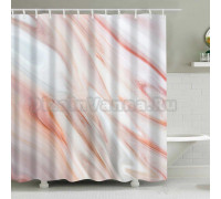 Штора для ванной Carnation Home Fashions Marble 180x200 rose