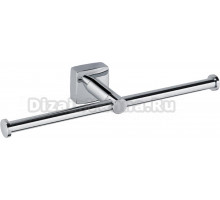 Держатель туалетной бумаги Fixsen Kvadro FX-61310D двойной