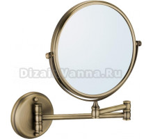 Косметическое зеркало Fixsen Antik FX-61121 античная латунь