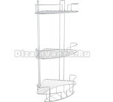 Полка Fora Balcony FOR-DIM103 3-ярусная, угловая