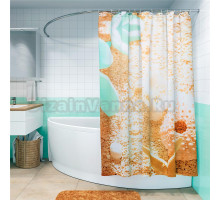 Штора для ванной Fora PH17 180х200 см, пляж